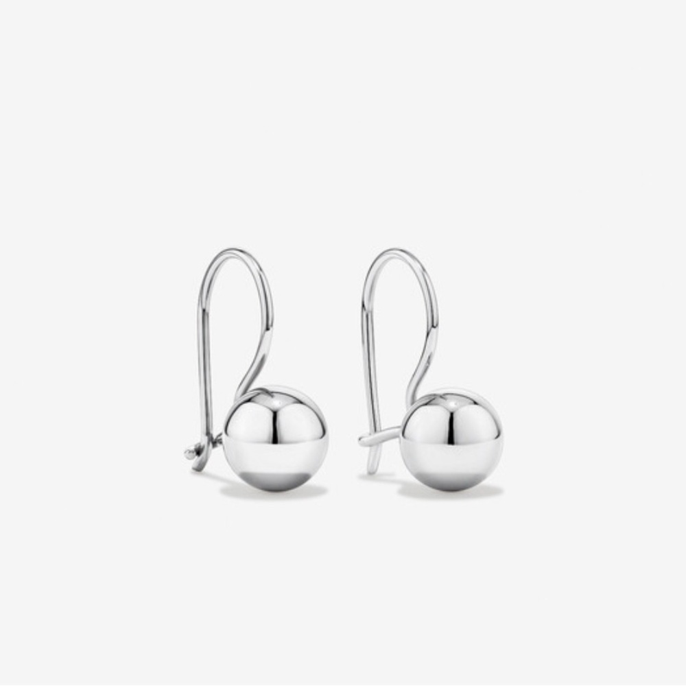 Elegant Silver Drop Earrings